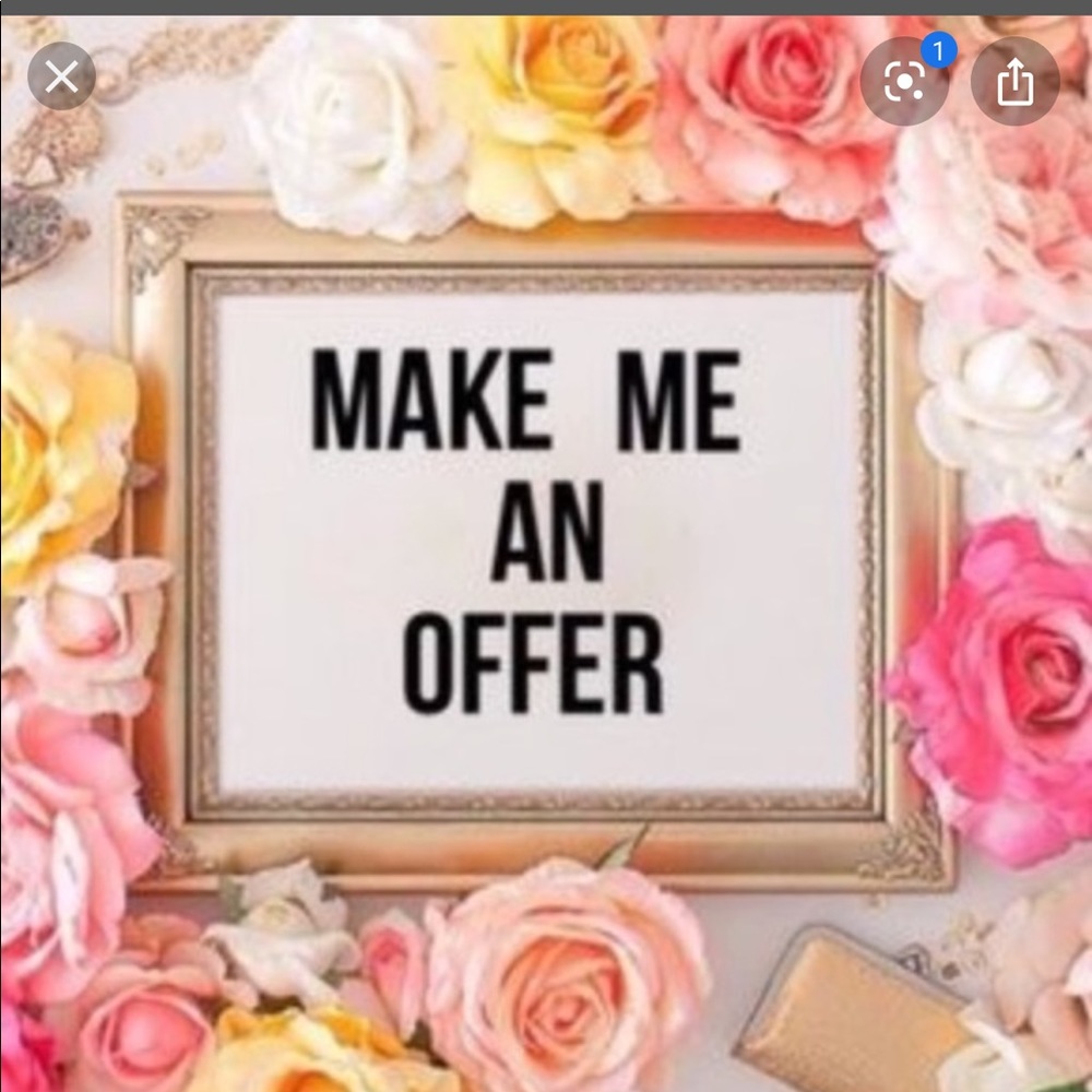 Make an offer! Or bundle items for a discount! 😃